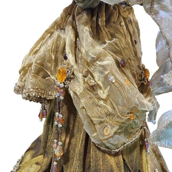 Vtg InArt Large Angel whimsical decor tree topper Thailand - Picture 14 of 14